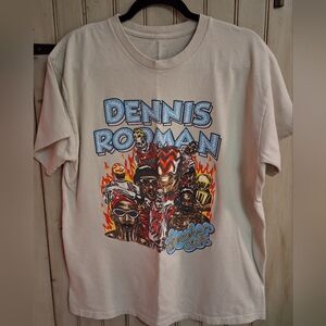 Dennis Rodman Sneaker Con T Shirt, Mens Size Large